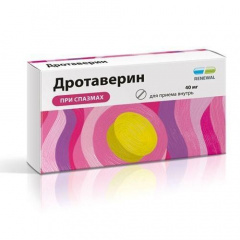 Дротаверин Renewal таблетки 40 мг 28 шт.